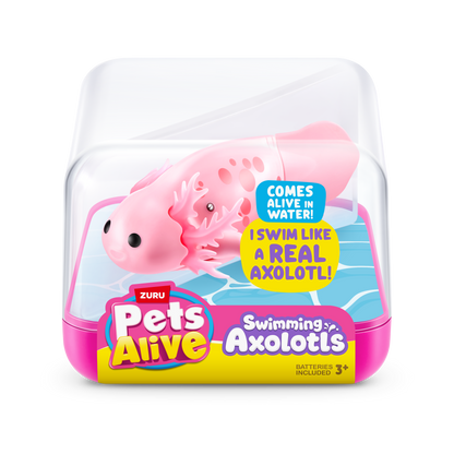 ZURU Pet's Alive Swimming Axolotl Assorted