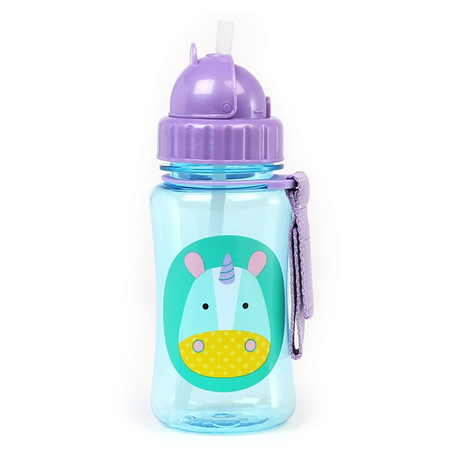 Skip Hop Zoo PP Straw Bottle - Unicorn DUPLICATE