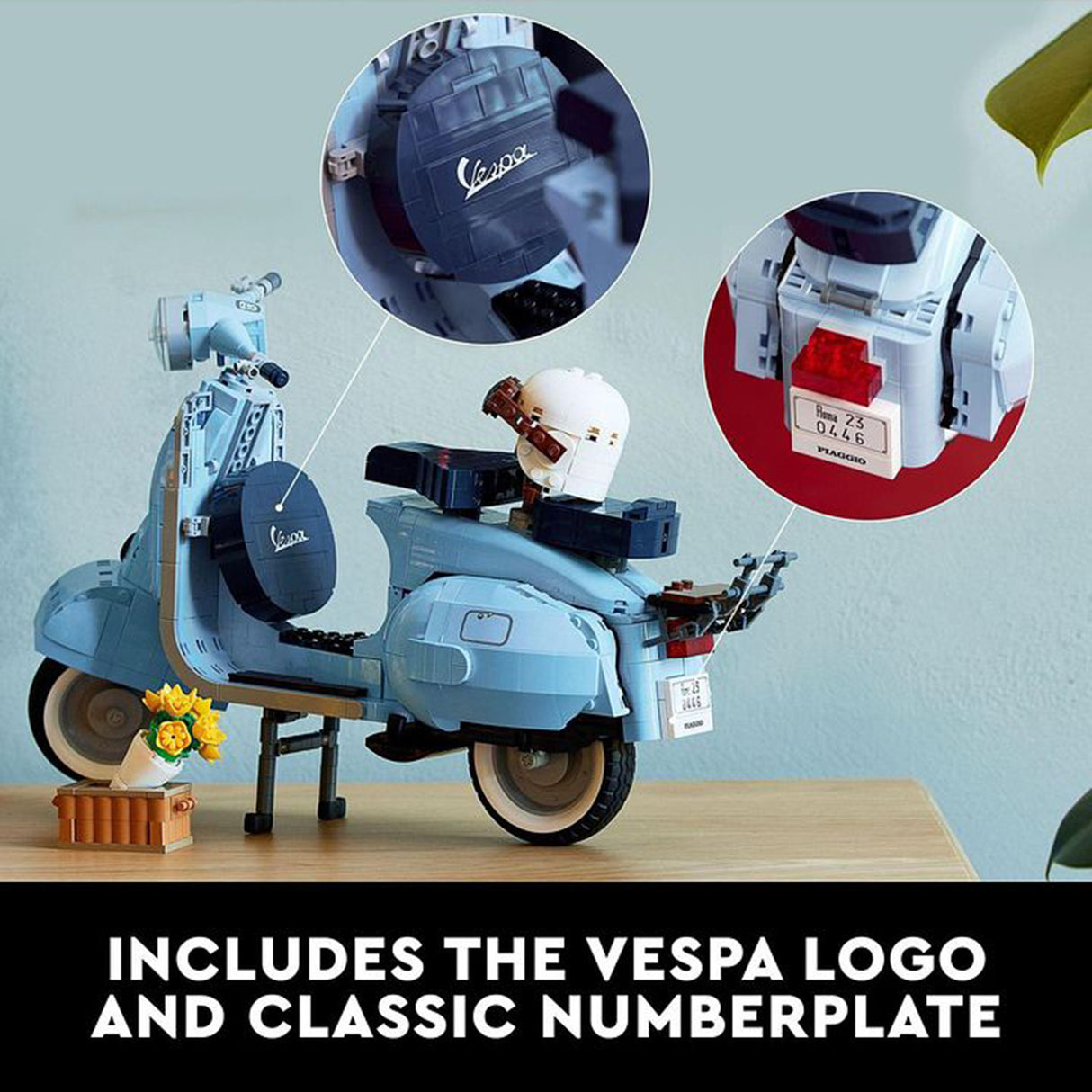LEGO Icons Vespa 125 10298 (1,106 pieces)