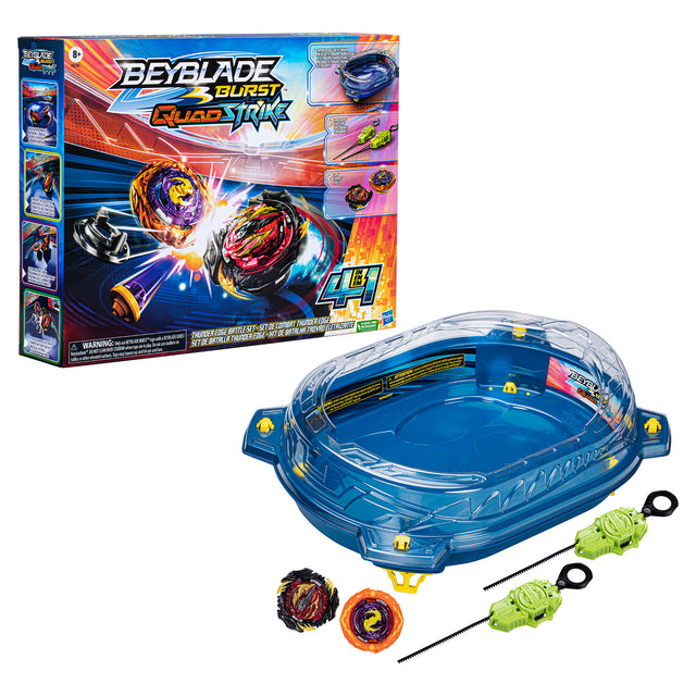 Beyblade Quadstrike Thunder Edge Battle Set