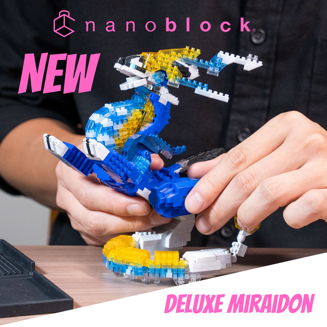 Nanoblock Pokemon Deluxe Miraidon Building Set