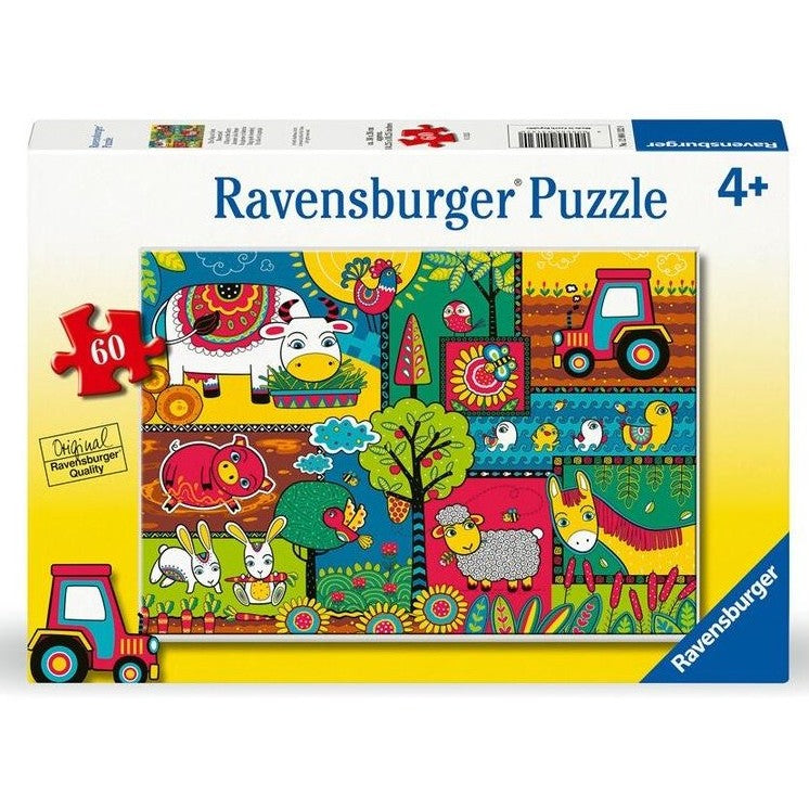Ravensburger A Day At The Farm Jigsaw Puzzle 60 Piece