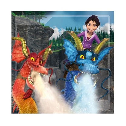 Ravensburger How to Train your Dragons Realms Puzzle 3x49 Piece