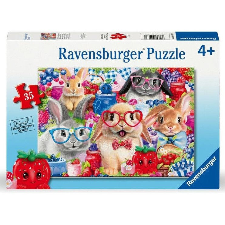 Ravensburger Bunnies & Berries Jigsaw Puzzle 35 Piece