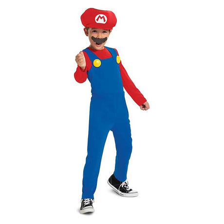 Rubies Nintendo Super Mario Fancy Dress Costume, Red (7-8 years)