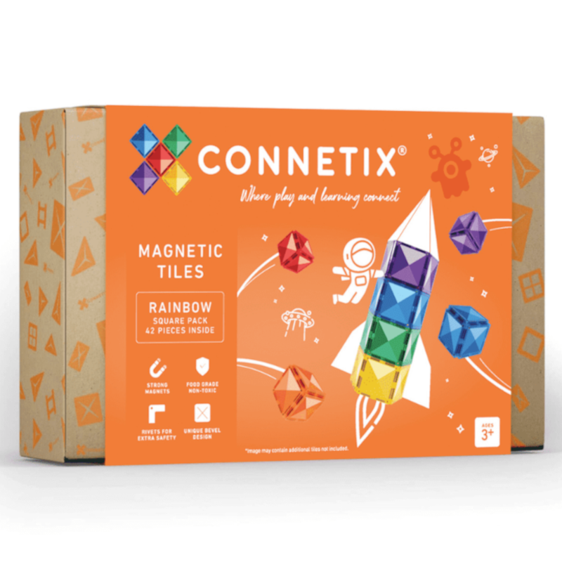 Connetix Rainbow Square Pack 42 pc