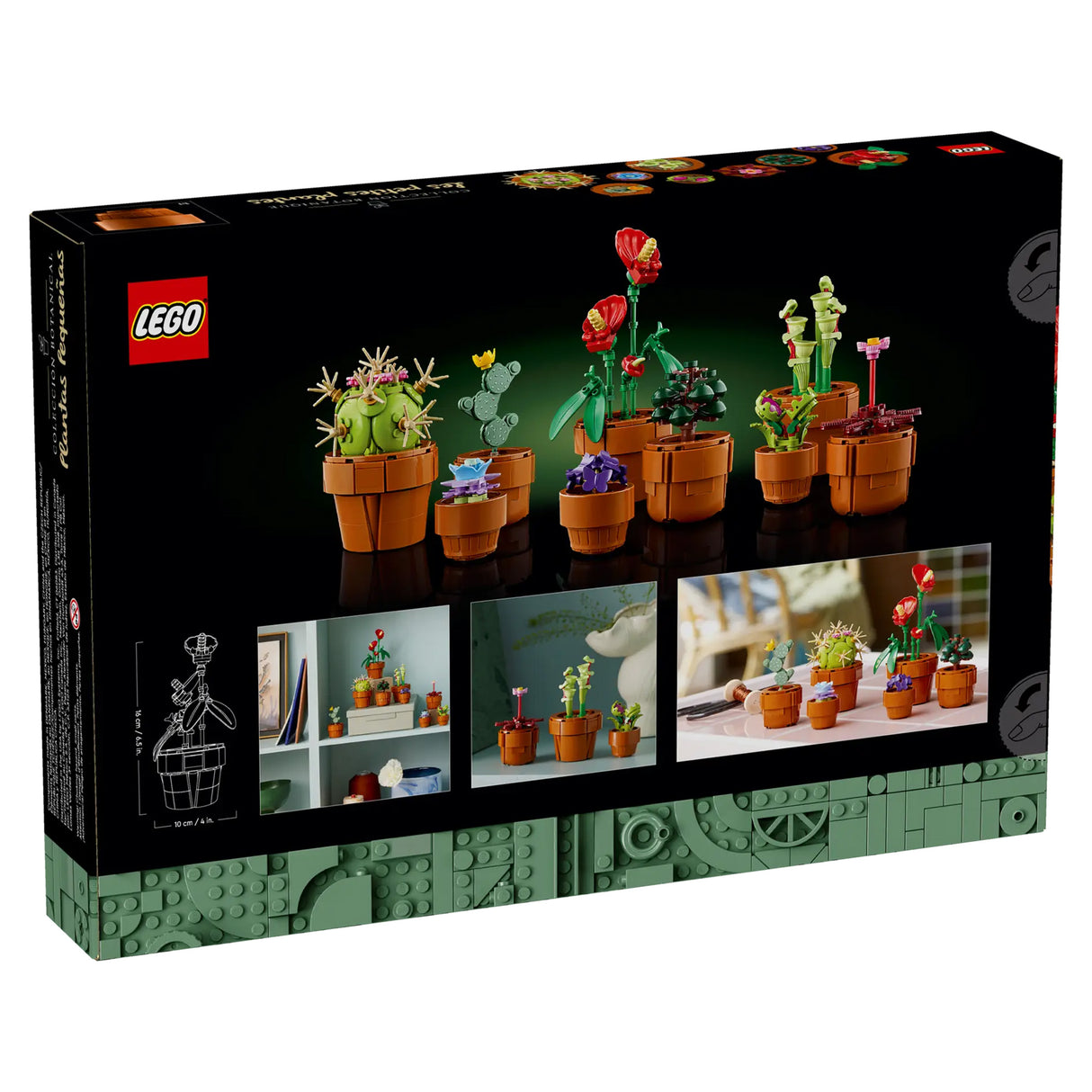 LEGO Icons Tiny Plants 10329, (758-pieces)