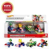 Hot Wheels Mario Kart Vehicle 4-Pack