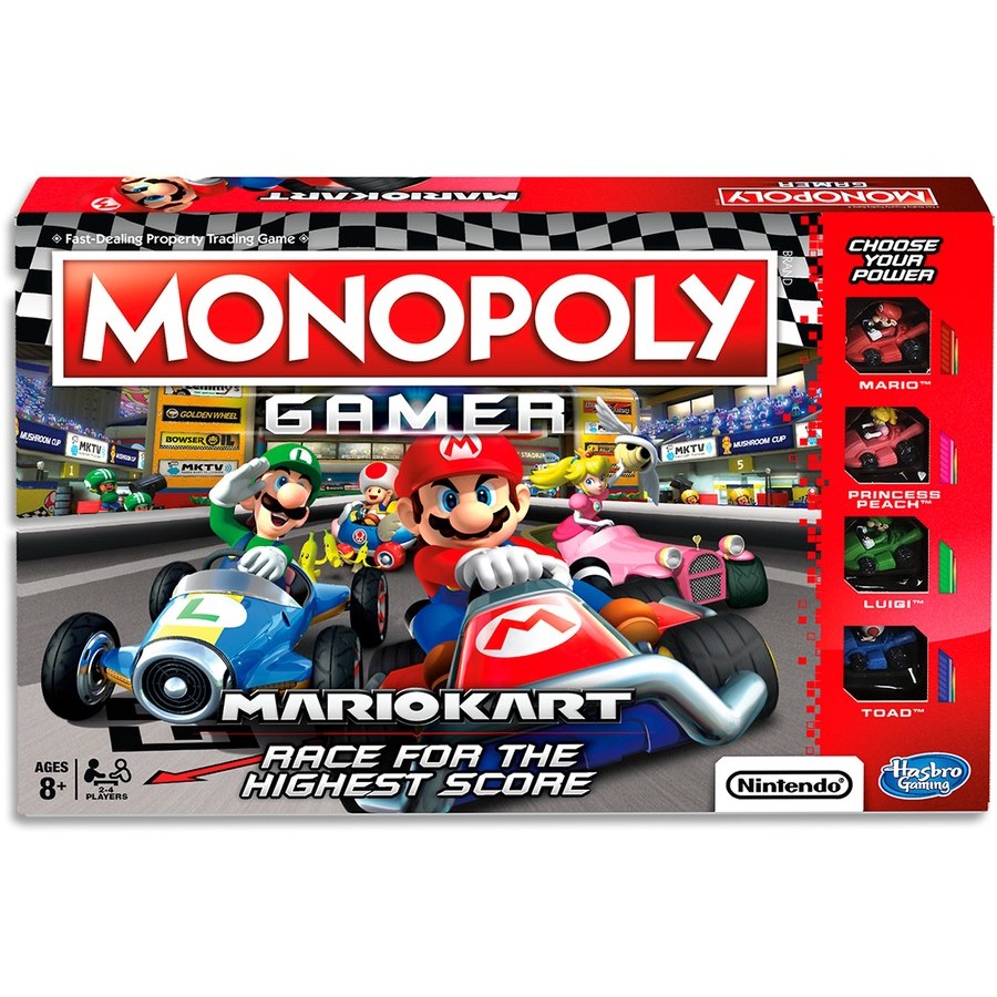 Monopoly Mario Gamer Kart