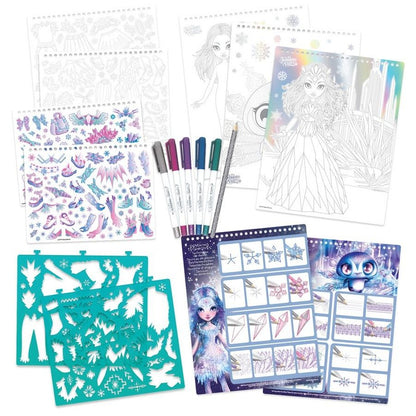 Nebulous Stars Creative Sketchbook Iceana Geometric Crystal Pages