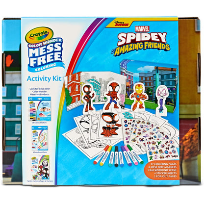 Crayola Color Wonder Activity Kit Spidey & Friends