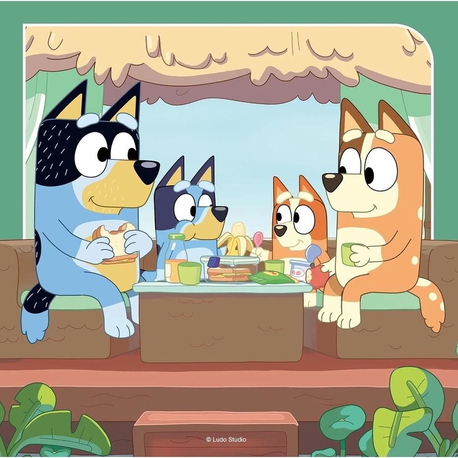 Ravensburger Bluey Adventures Puzzle 3x49 Piece