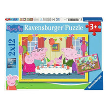 Ravensburger Peppa Pig 2x12 Piece Jigsaw Puzzle