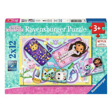Ravensburger Gabby's Dollhouse Magical Sleepover Jigsaw Puzzle 2x12 Piece