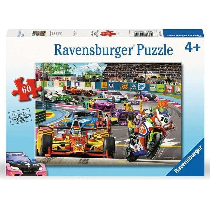 Ravensburger Racetrack Rally Jigsaw Puzzle 60 Piece