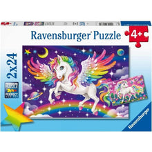 Ravensburger Unicorn and Pegasus Puzzle 2x24 Piece