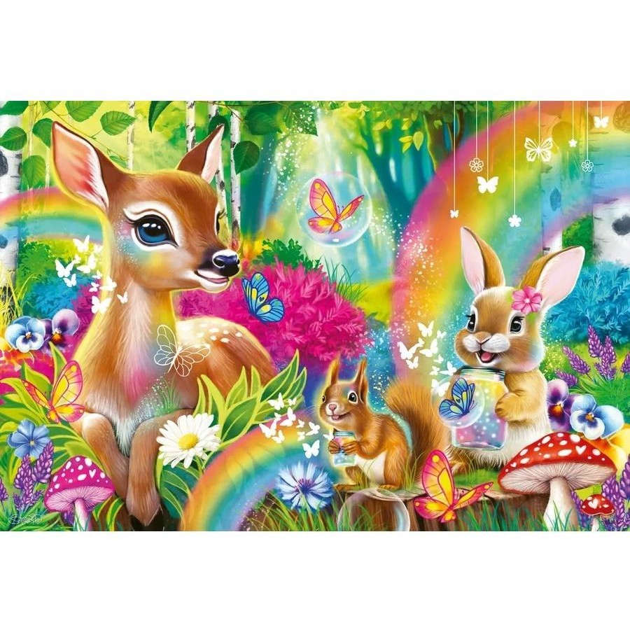Ravensburger Loving Forest Friends Jigsaw Puzzle 2x24 Piece