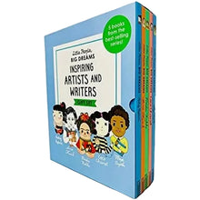 Book Box Set Little People, Big Dreams Inspiring Artist and Writers Gift Set