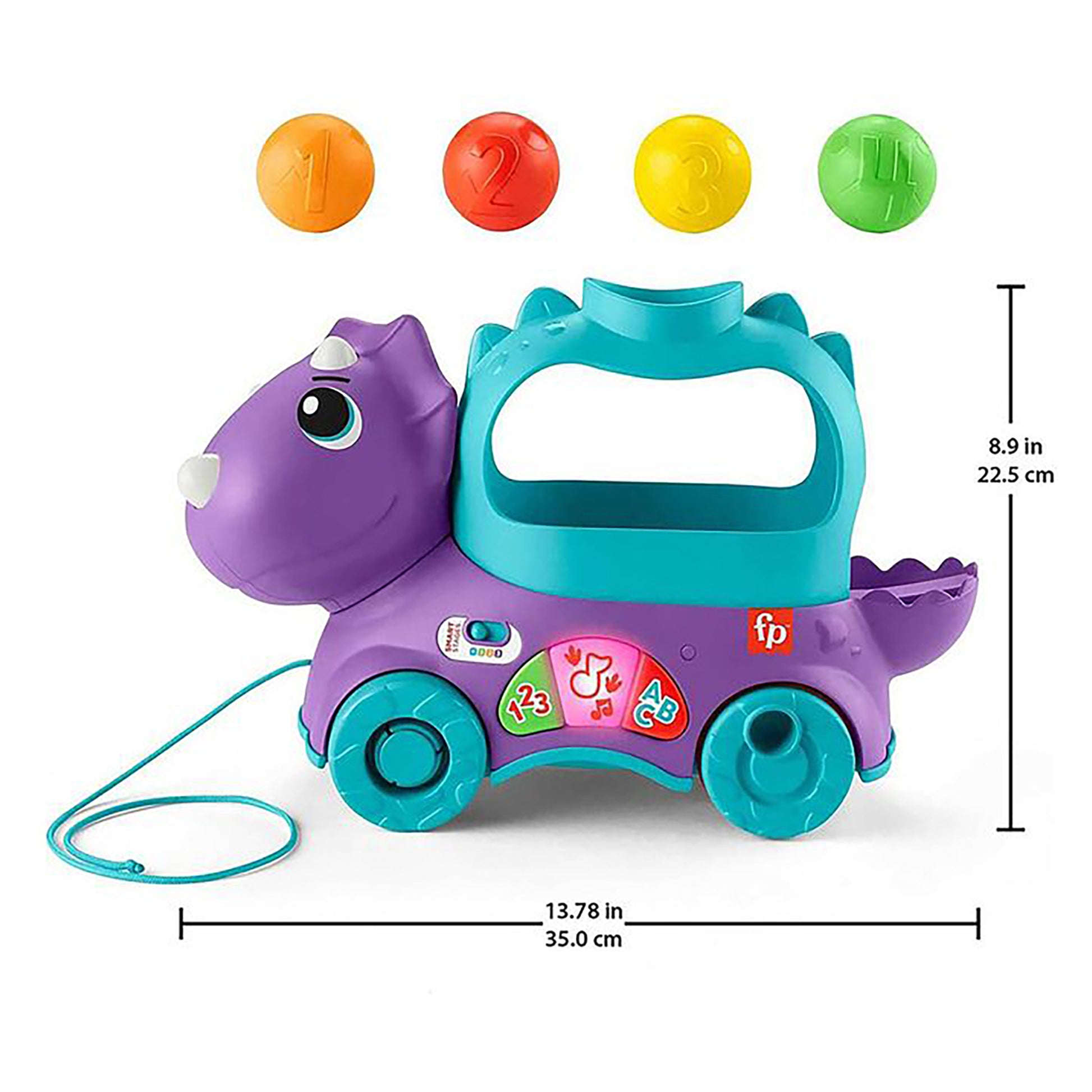 Fisher-Price Poppin' Triceratops
