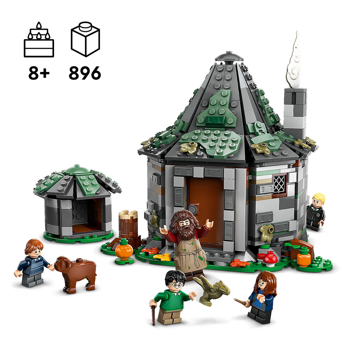 LEGO Harry Potter Hagrid'S Hut: An Unexpected Visit 76428, (896-Pieces)