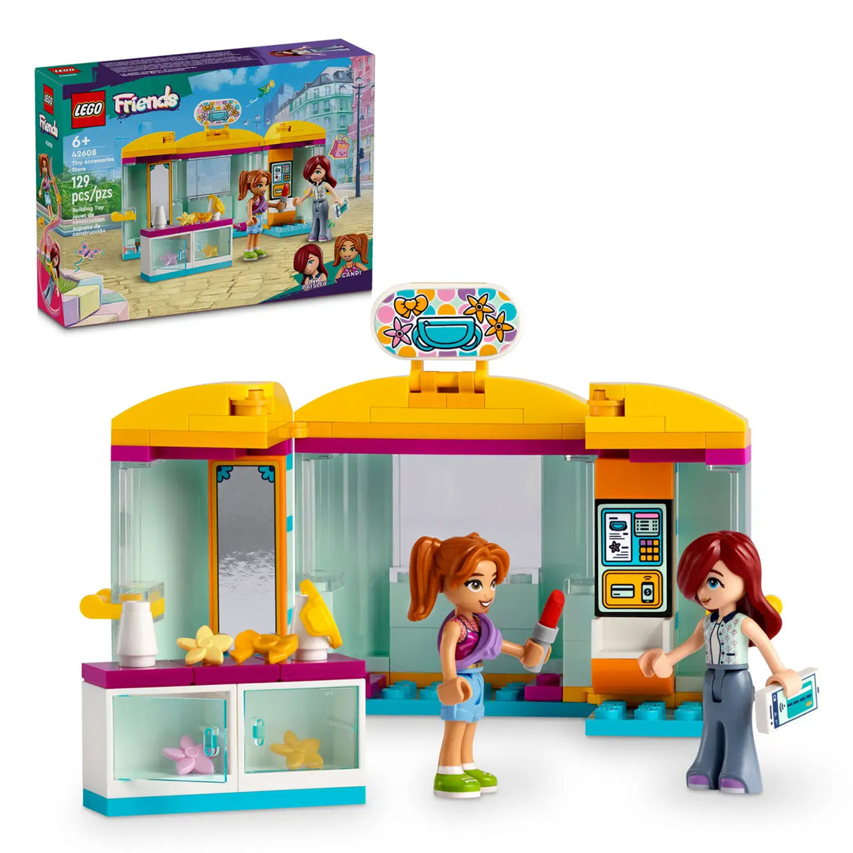 LEGO Friends Tiny Accessories Store 42608, (129-pieces)
