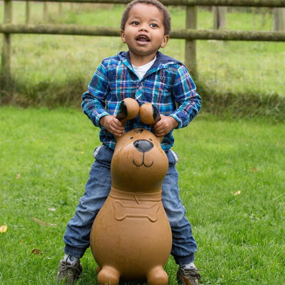 Happy Hopperz Brown Dog Ride-On