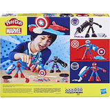 Play-Doh - Marvel Hero Adventure Playset With 3 Marvel Action Figures