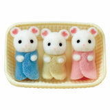 Sylvanian Families - Marshmallow Mouse Triplets