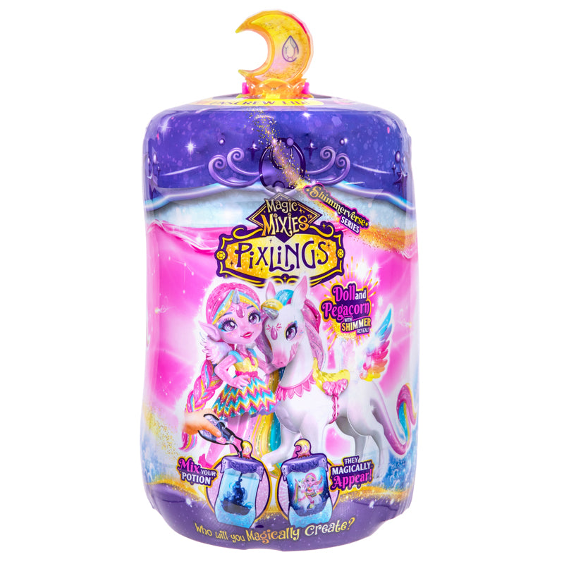 Magic Mixies Pixlings S2 Doll & Unicorn Pegasus