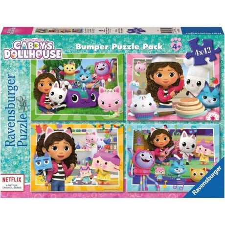 Ravensburger Gabby's Dollhouse Bumper Pack 4x42 piece