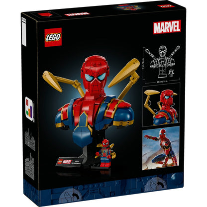 Lego Super Heroes Marvel Iron Spider-Man Bust