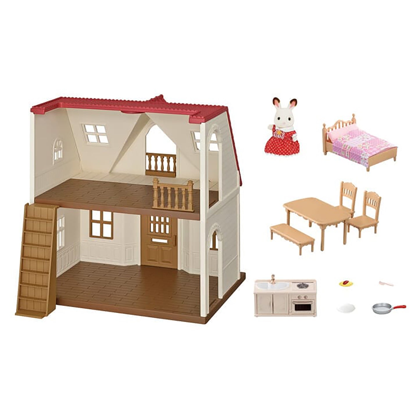 Sylvanian Families Red Roof Cosy Cottage Starter Home