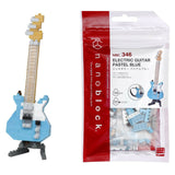 nanoblock Electric Guitar Pastel Blue (150 pieces)