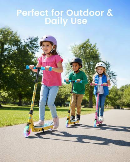 GYROOR Minions KS2 Electric Kids Scooter (Yellow)