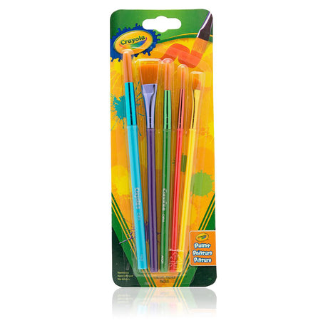 Crayola Art and Craft Paint Brushes (Pack of 5)