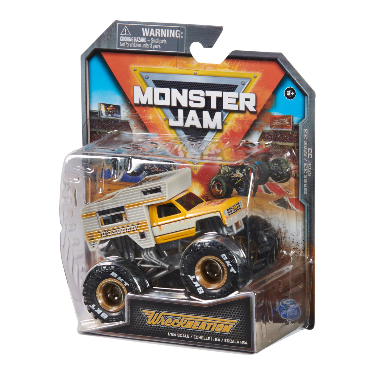 Monster Jam 1:64 Wreckreation Series 33 Die-cast Truck
