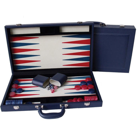 Dal Rossi Backgammon PU Leather - Blue