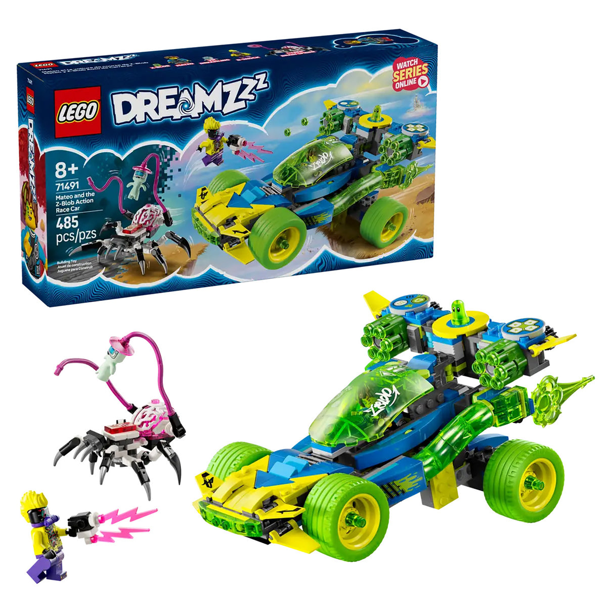 LEGO Dreamzzz Mateo and the Z-Blob Action Race Car 71491