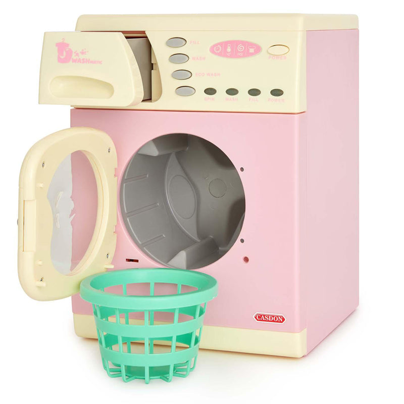 Casdon Electric Toy Washer Pastel Pink