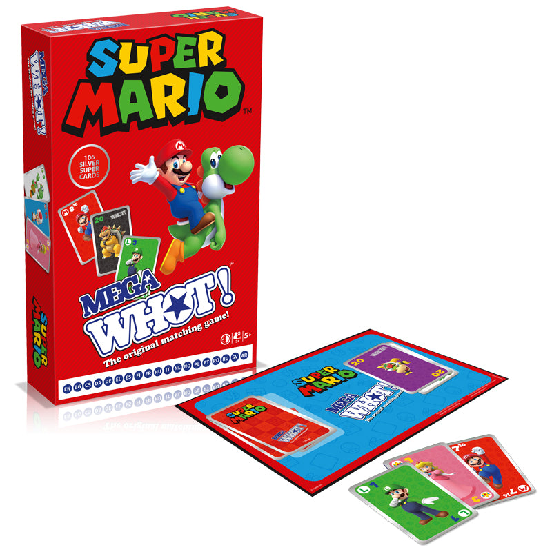 Mega WHOT! Super Mario Card Game