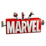 LEGO Marvel Logo & Minifigures 76313