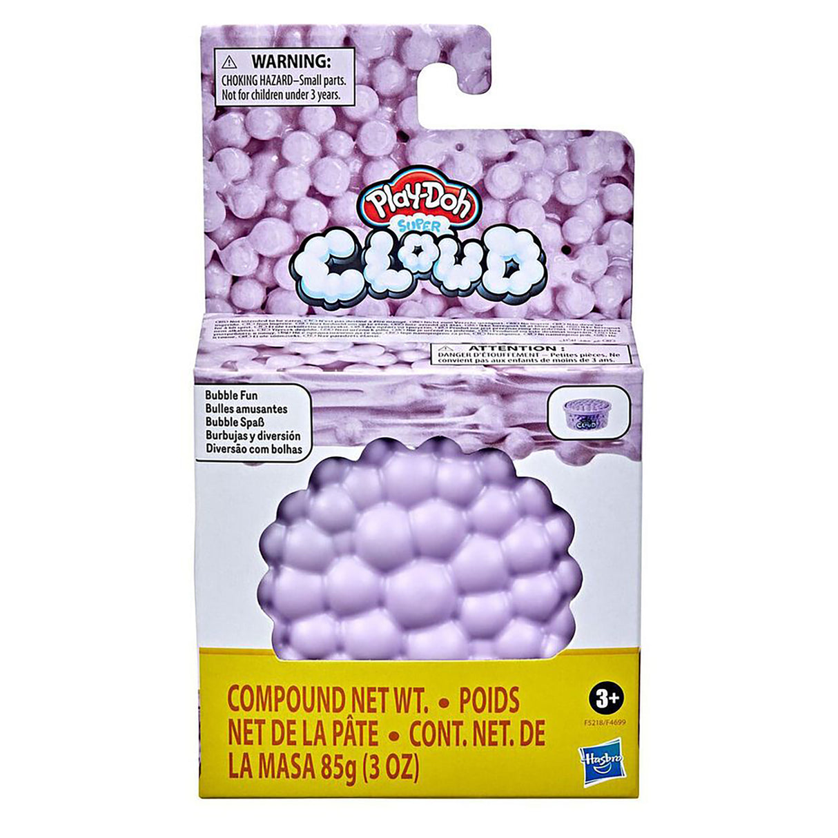 Play-Doh Bubble Fun Single Can - Purple