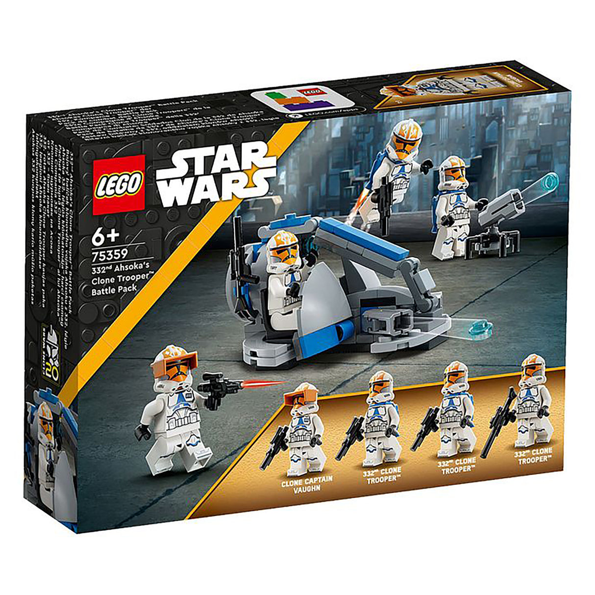 LEGO Star Wars 332nd Ahsoka's Clone Trooper Battle Pack 75359 (108 pieces)