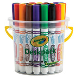 Crayola 32 Classic Ultra Clean Washable Markers Deskpack