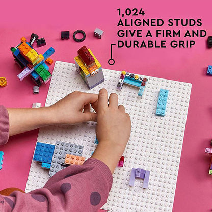 LEGO Classic White Baseplate 11026, White