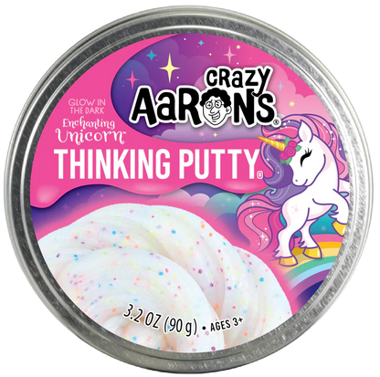 Crazy Aaron's Glowbrights Putty Enchanting Unicorn