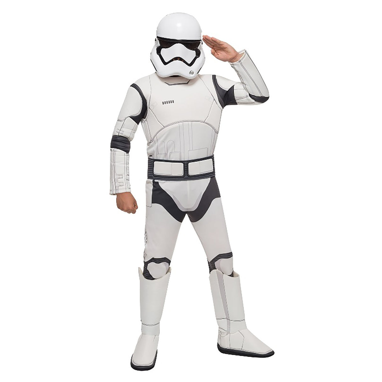 Rubies Star Wars Stormtrooper Deluxe Child Costume, White (3-5 years)