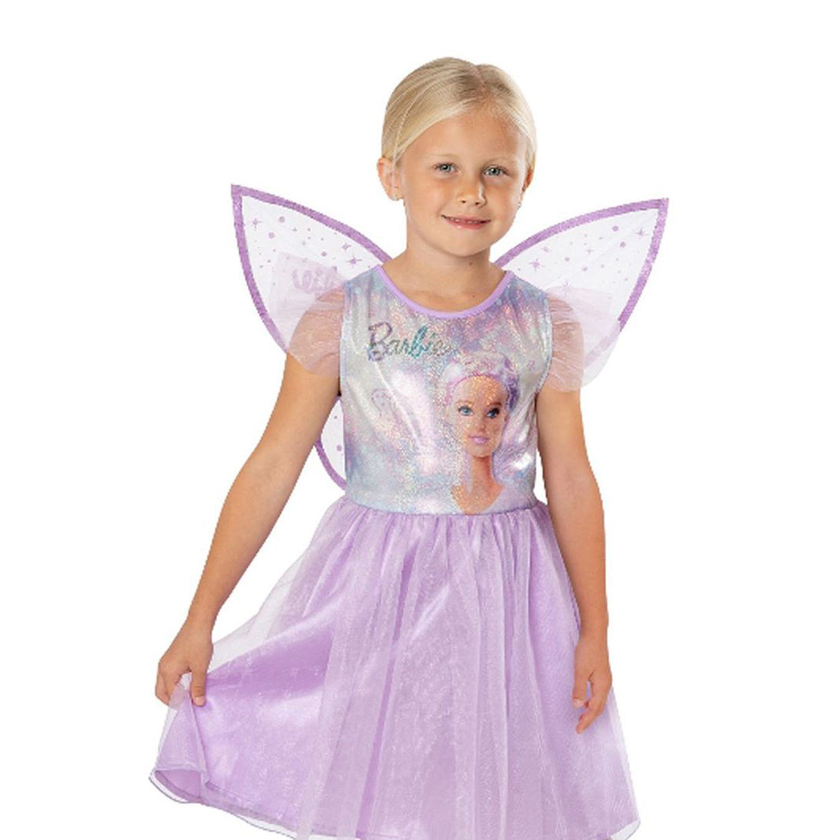 Rubies Barbie Fairy Costume Kids, Pink (3-5 years)