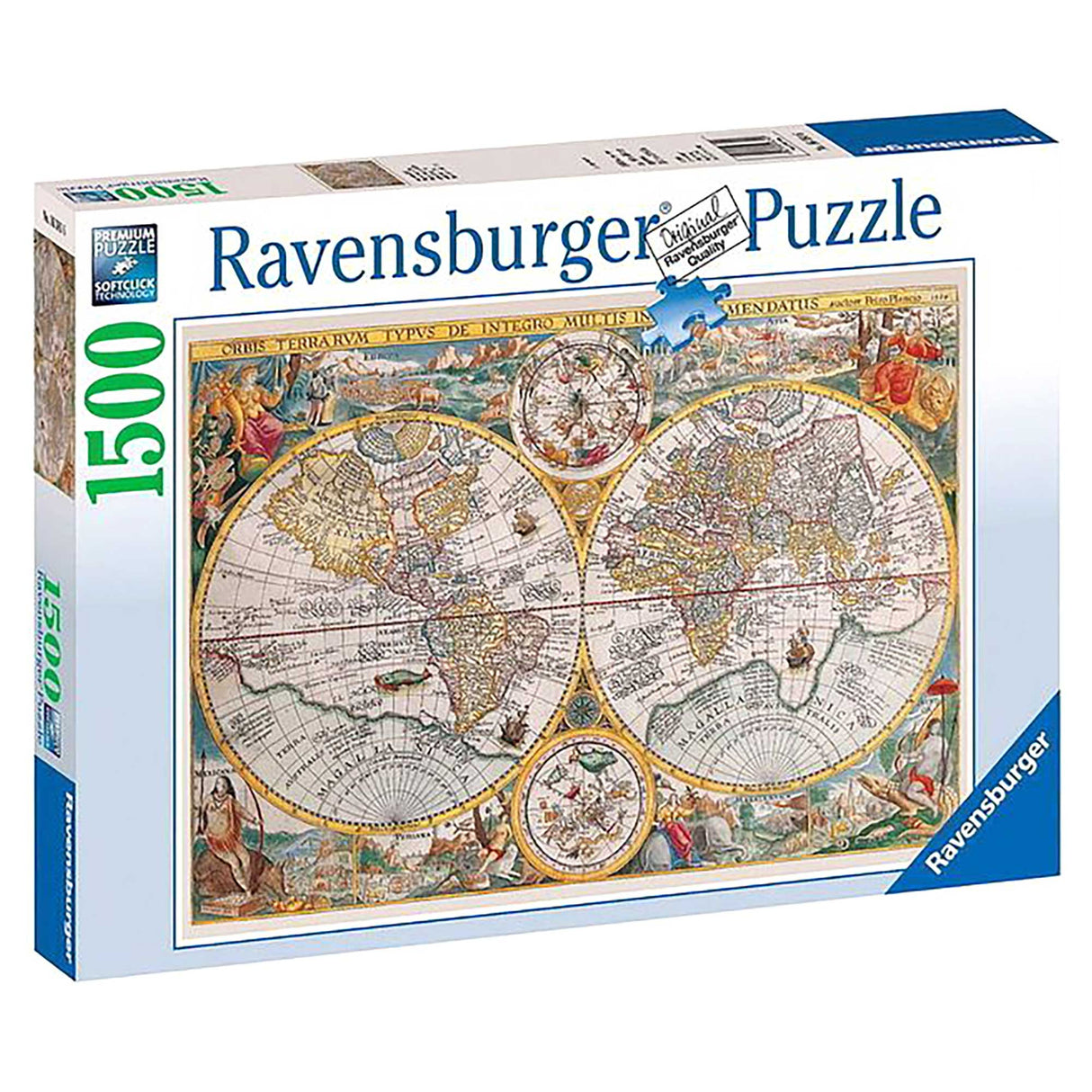 Ravensburger Historical Map Jigsaw Puzzle (1500 pieces)