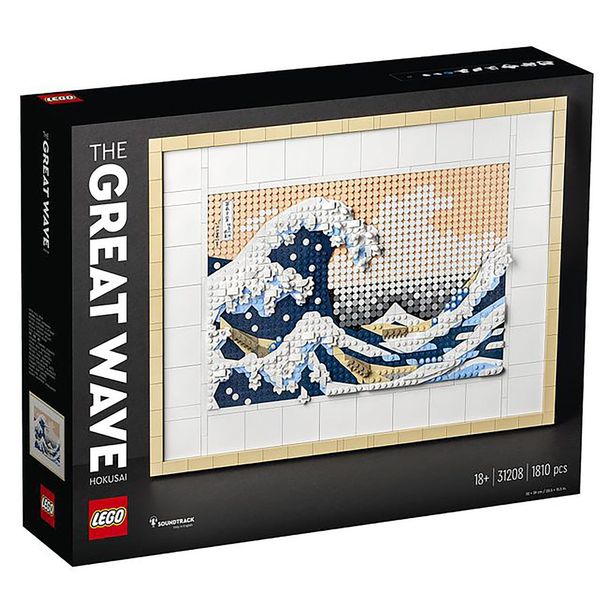 LEGO Art Hokusai, The Great Wave 31208 (1,810 pieces)
